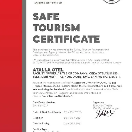 Atalla Hotel Antalya